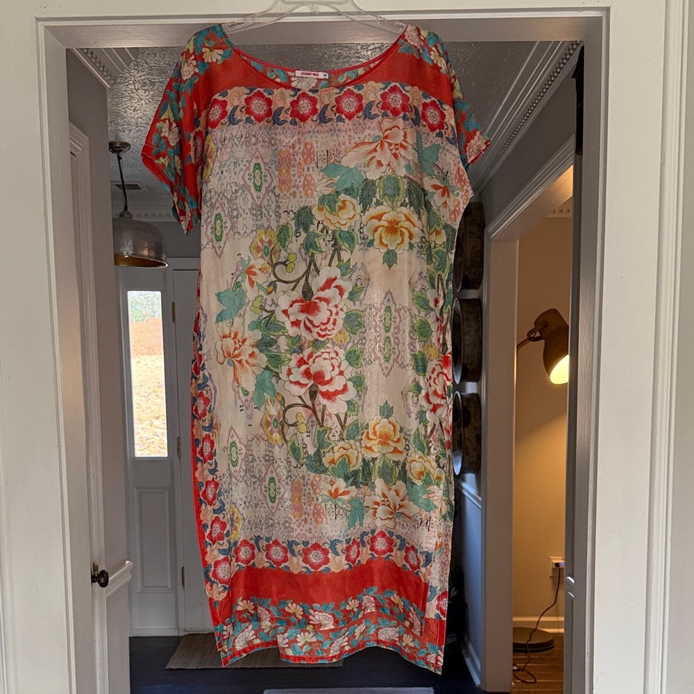 Johnny Was Floral Print Tunic